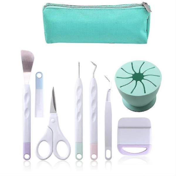 1 set DIY Cardstock Crafting Basic Tools Kit Craft Vinyl Weeding Set A