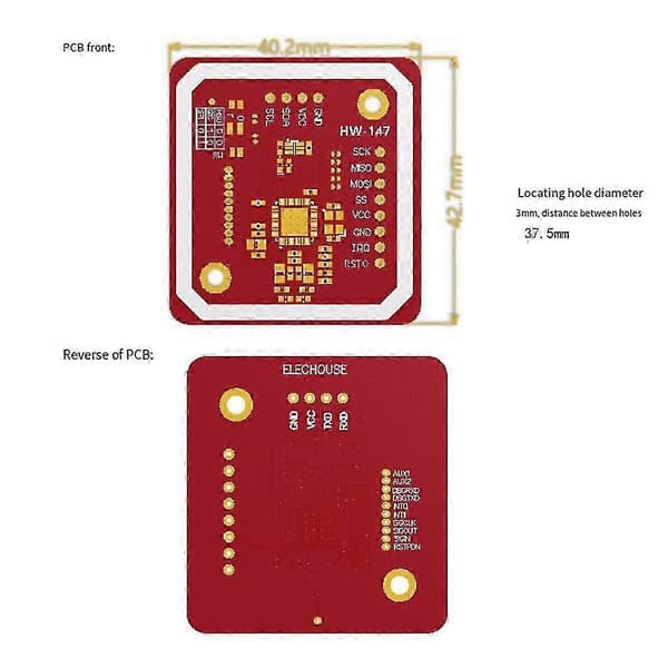 PN532 NFC RFID Trådløs Modul V3 Leser Skriver Kit