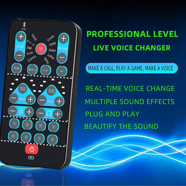 Mini Universal Sound Changer Computer Stemmeenhed Lydkort Til Mobiltelefon Tablet Ipad Spil Lav