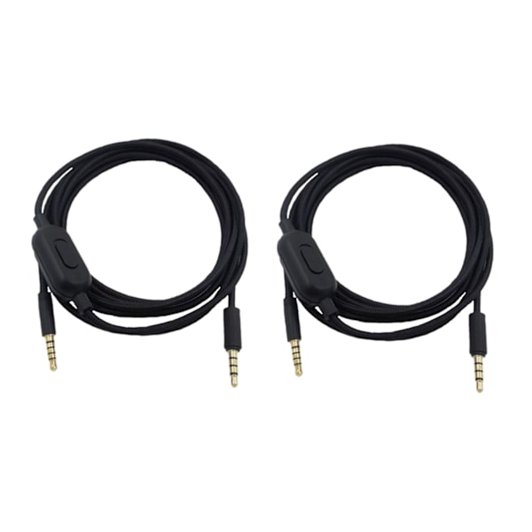 2m Bærbar Hodetelefonkabel Lydledning For Logitech Gpro X G233