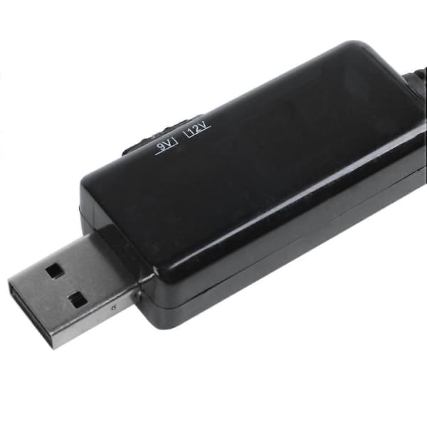 USB Boost Kabel 5v Step Up Til 9v 12v Justerbar Spændingskonverter 1a Step-up Volt Transcompatiblemer Dc Po
