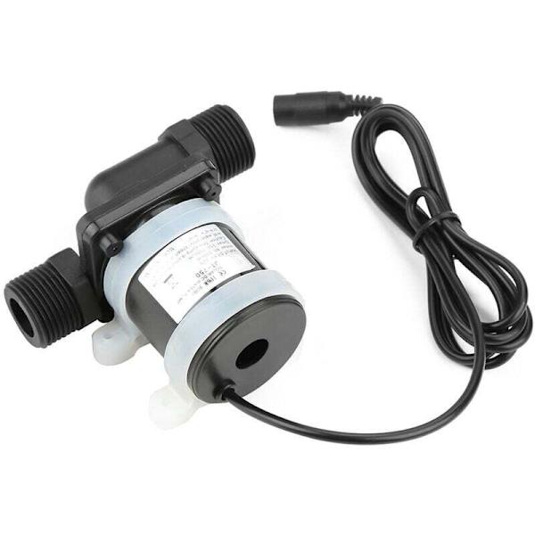 Mini DC 12V sirkulerende vannpumpe 40℃ 100℃