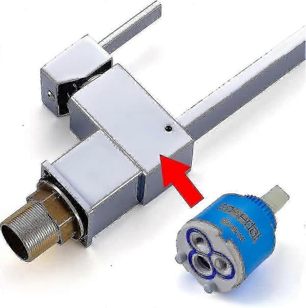 Keramisk kranpatron for utskifting av enkeltgrepsventil, 35 mm