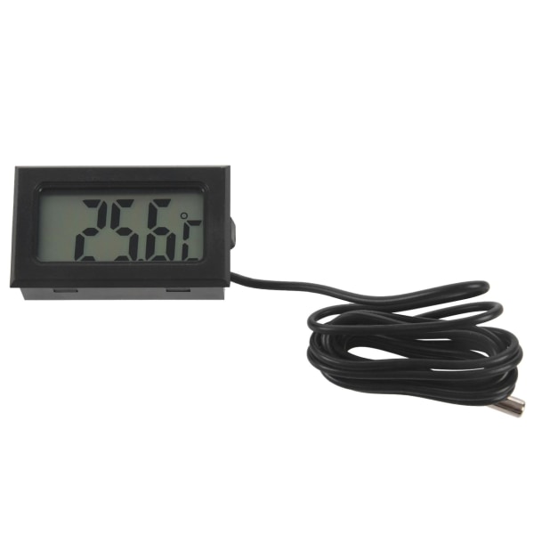 NY Digital LCD Termometer Temperaturmåler Sondesensor -50C TIL +110C Rækkevidde