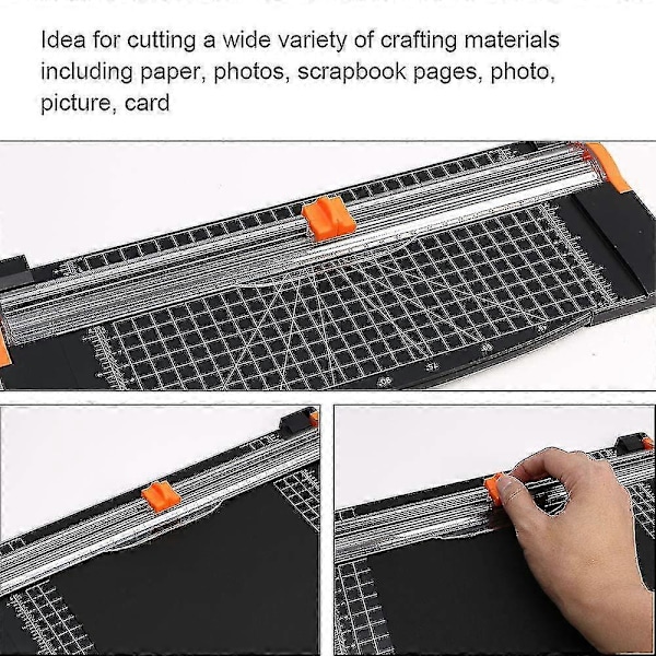 Pappersskärare 8 Stycken Ersättningsskärblad Med Säker Tryckdesign För Papperstrimmer För Att Skära A2 A3 A4 A5 Papper
