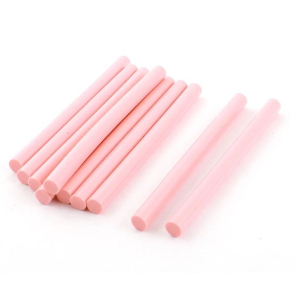 10 stk. 100mm x 7mm Limstifter til Limpistol - Pink