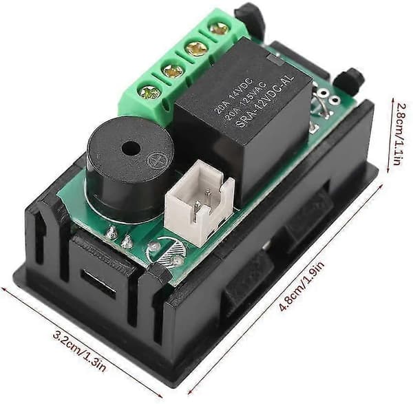 DC 12V Digital Termostat Allround Digital Temperaturregulator Med Sensor, Temperaturmätområde: -50 ~ 110