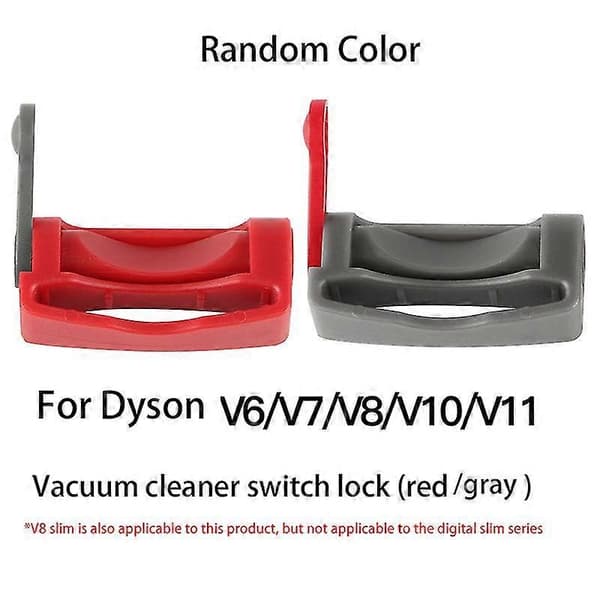 Triggerlås for Dyson V6 V7 V8 V11 V10 Støvsuger - tilfeldig farge