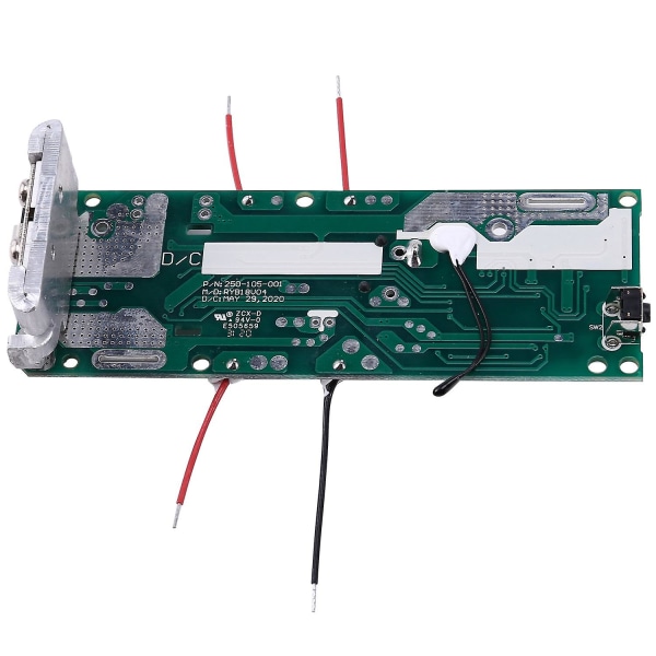 Li-ion batteri Ladebeskyttelse Kretskort PCb for 20v P108 Rb18l40 Power Tools Batteri