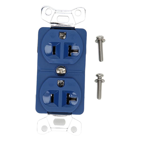 Duplexuttag Professionell Kraftig AC Ren Koppar Duplexuttag US Standard 20A 125V