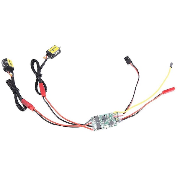 1 stk. Dobbeltrettet Børstet ESC 2s-3s Lipo 5a ESC Hastighedskontrol med 2 stk. 030 88t Børstet Motor til RC Model