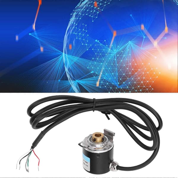 Hullet Akselkoder AB 2-Fase Mekanisk Krafttransmisjonsdeler 30KHZ DC5-24V600Z