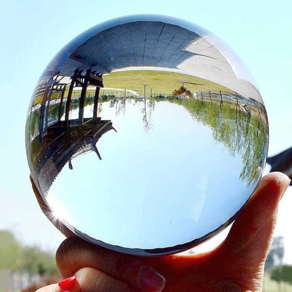 2 kpl 40 mm kirkas lasi kristallipallo parantava pallo valokuvaus rekvisiitta lahjat