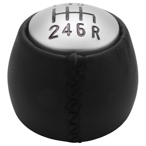 6-växlad manuell växelspaksknopp handboll för Gt 147 166 Pu-läder
