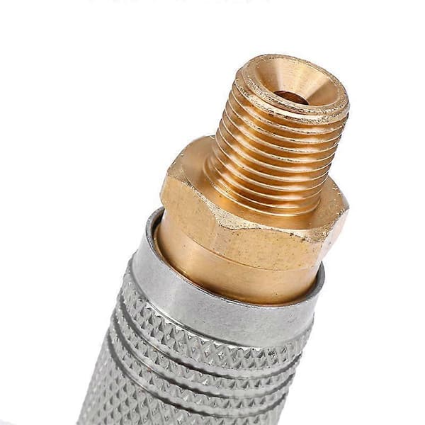 Metal Udvidet PCP Luftopladning Quick Release Adapter Socket 1/8 BSP Værktøjstilbehør