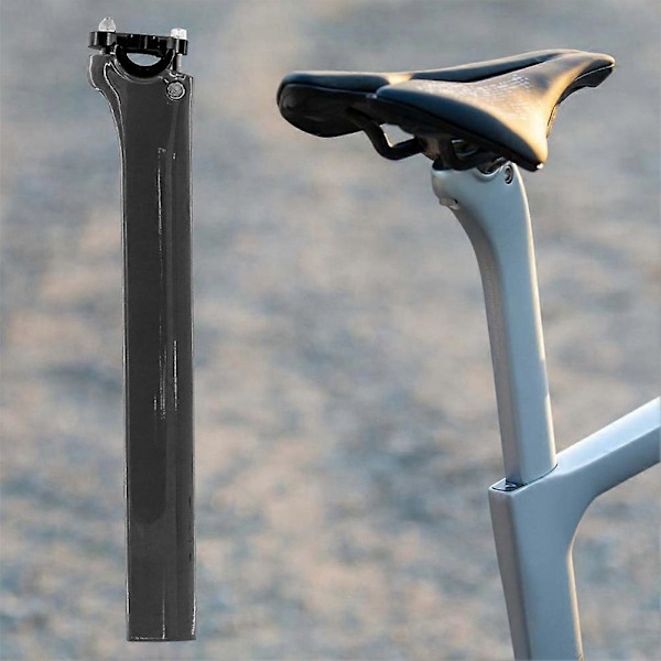 Full Carbon Fiber Cykelsadelstolpe Cykelsadelrör för Pinarello Dogma F Ram Sadelstolpe 0 Grader Cykeltillbehör