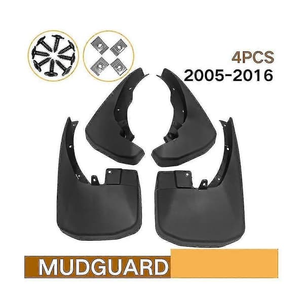 Bil Mudguards til Navara D40 2005-2016 Klap Stænklapper Mudflap Tilbehør