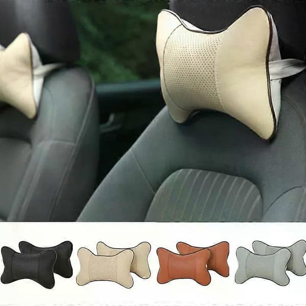 1 st Bil Nackkuddar Bil Nackstöd Kudde Stöd Sätestillbehör Universal Ryggstöd Säkerhetskudde Auto Interiörtillbehör 1PC Black
