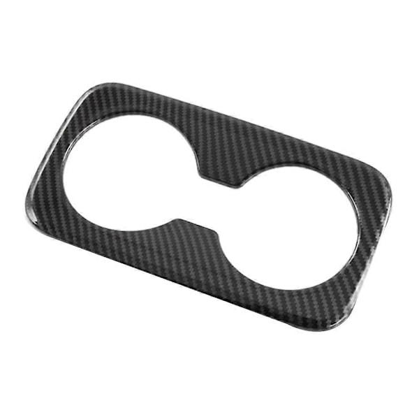 Kulfiber Bagerste Sæde Drikkekop Holder Dæksel Sticker Trim til NQ5 2021 2022