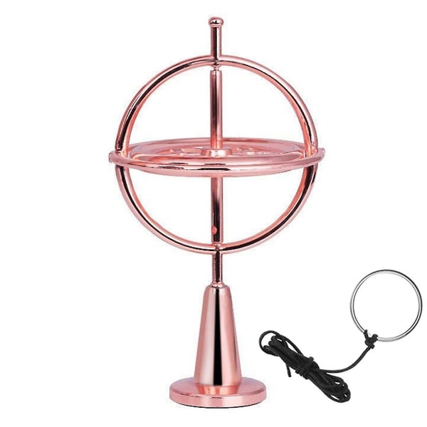 E-selvbalancerende gyroskop Anti-tyngdekraftsdekompression Pædagogisk legetøj Farverigt gyroskop, børn