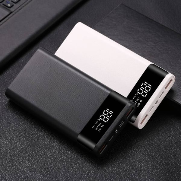 18650 Batteri Power Bank Box 5v 2.1a LCD-display 20000mah Strömförsörjningskort för 6x18650 Batteri DIY Ström
