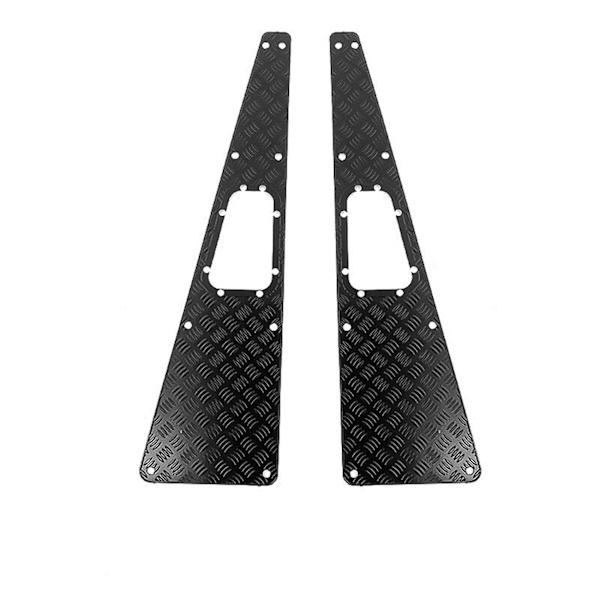 4x Metalliska Anti-hal Plattor Insugsgaller För Traxxas -4 Trx4 Defender 1/10 RC Crawler Uppgraderingsdelar A