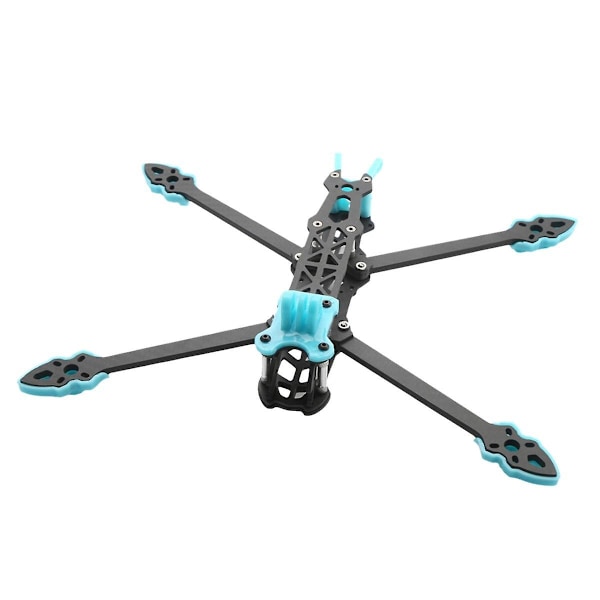225MM Traverseringsramme, Langdistanceflyveramme, Fjernbetjenings Traverseringsmaskine Tilbehør Blå med Print