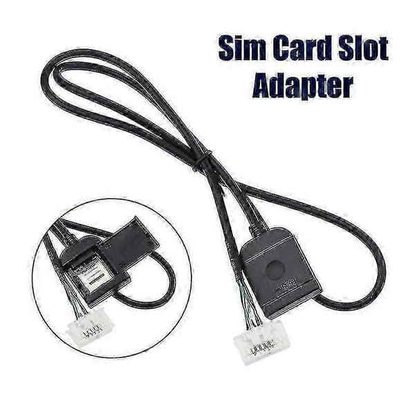 SIM-korttipaikkasovitin Android Multimedia GPS 4G 20pin -kaapelille, auton lisätarvikkeet