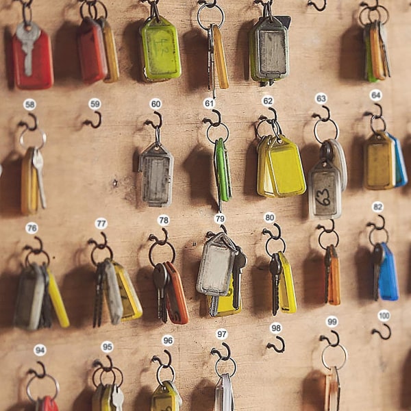100 Ark Nummer Etiketter Klistremerker 1-100 Tall Runde Klistremerker 0,4 Tommer Små Selvklebende Nummer