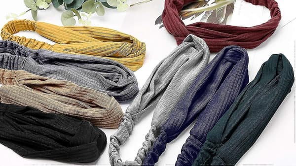 Hårbånd Kvinder Elastisk Hårbånd Boho Twist Bue Hårbånd Hårtilbehør Til Kvinder Piger 8 Pak