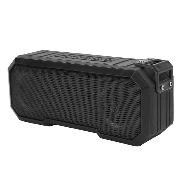 X8 True Wireless Bluetooth 5.0 Højttaler IPX7 Vandtæt Lysende Udendørs Subwoofer Sort