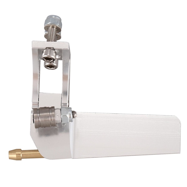 2 stk. RC Båd Aluminium Legering Vandabsorberende Ror 52mm Styreror Til Fjernstyret RC Både