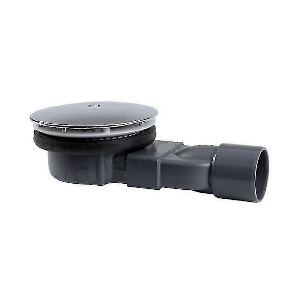Forkrommet ABS Dusjkar Sifon Slim Avløp 90mm 24l/min Vannstrøm - God