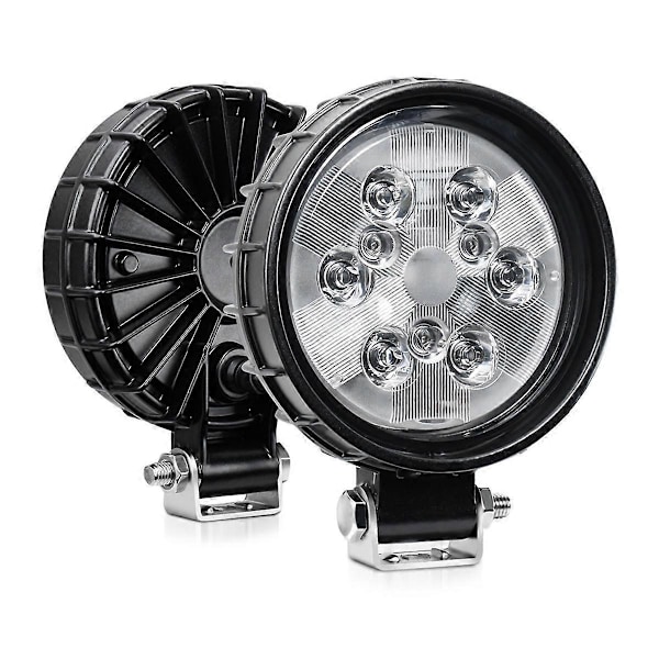 Bil LED Lys Pods 160W Runde LED Ekstralys Arbeidslys LED Hovedlys for Bil Lastebil ATV SUV Off Road