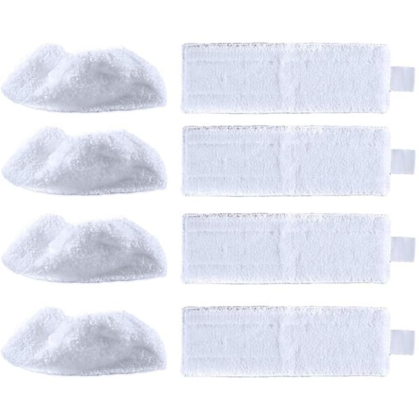 8pcs Replacement Microfibre Mop Pads Cloth Set Compatible For Easyfix Sc 2, Sc 3, Sc 4, Sc 5 Steam