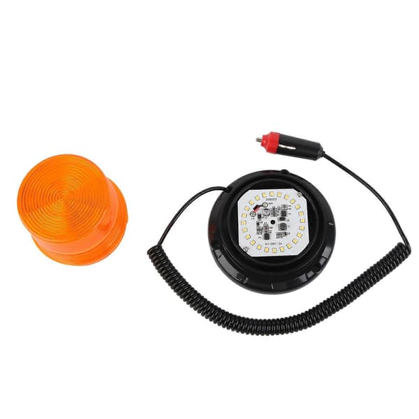 Bilvarsling Lys LED Strobe Blinklys Magnetisk Nødlampe for Lastebil Kjøretøy Universal