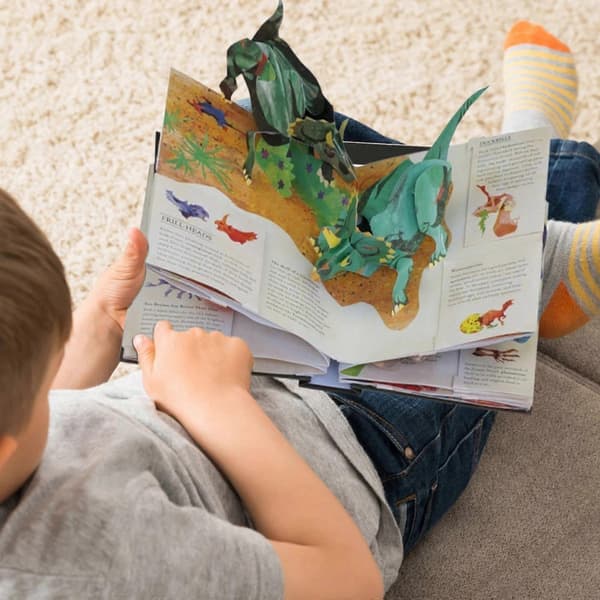3D Encyclopedia Prehistorica Dinosaurier, Pop-up Utbildningsböckerna