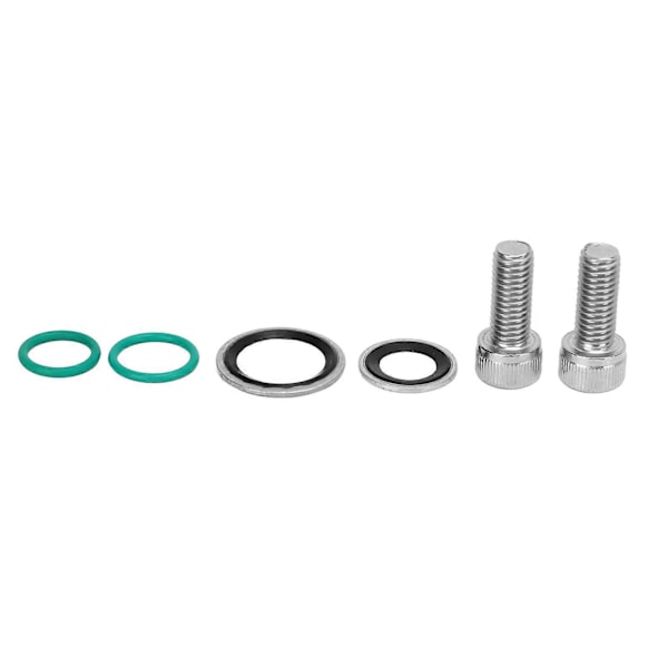 LS AC Kompressor Adapter Fittings 8AN 10AN 451?1105 Udskiftning til Denso 10S17F 10S20F Kompressorer