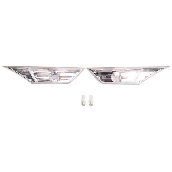 Bil LED Sidemarker Blinklys Lampe Med T10 Pærer Til Honda Civic 2016 2017 2018 2019