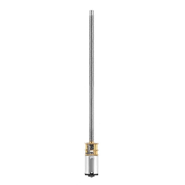 DC 6/12V N20 Vaihteisto Reduktiomoottori Pitkällä Ulostuloakselilla M4 x 100mm (6V 30RPM)