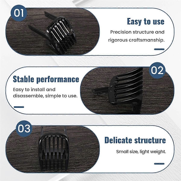 Ny 1-7mm Hårtrimmerkam för HC9450 HC9490 HC9452 HC7460 HC7462 Högkvalitativ Hårtrimmer Ersättningskam