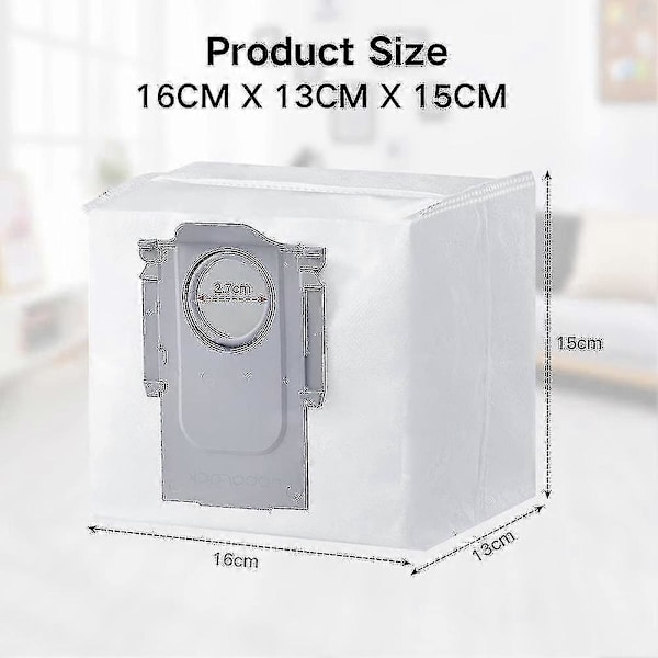 For Xiaomi Roborock S7 Maxv Ultra Støvpose S7 Maxv / S7 Maxv Plus