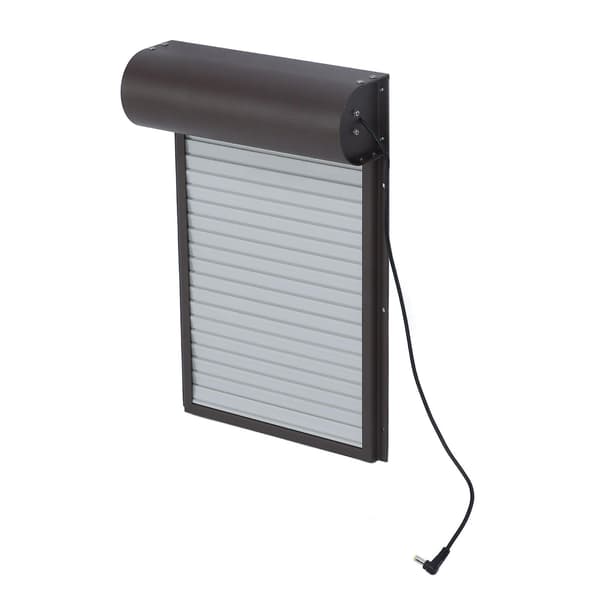 Automatisk Døråpner for Hønsehus med Timer - Batteridrevet (Brun, AU Plugg)