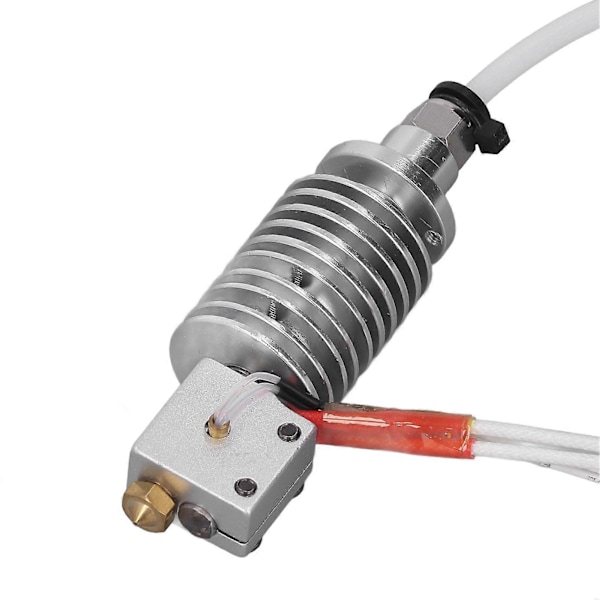 3D-skrivare Hotend 0.4mm Mässingsmunstycke Jämn Uppvärmning Smidig Utskrift Skrivarhuvud för Vyper 24V YEMAA