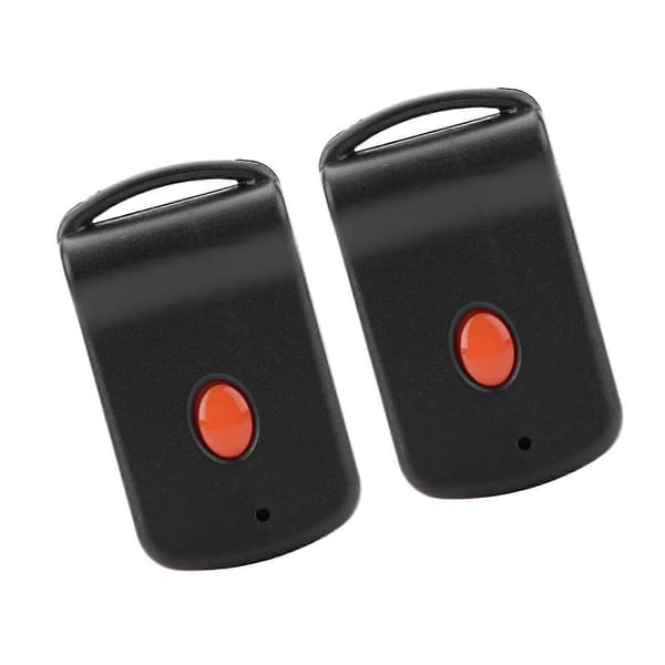 2 stk Mini Garasjeport Fjernkontroll Sender for MultiCode 3060 300mhz 3089 4120 Linear
