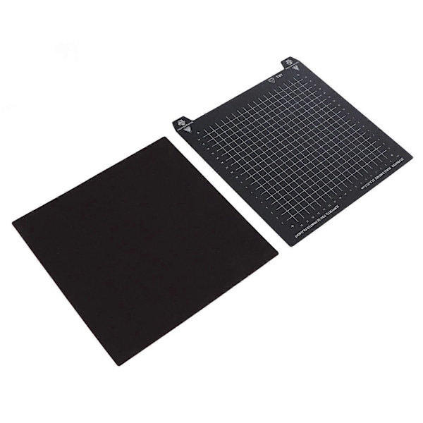 Fjäderstål Byggplatta 2-sidig PLA ABS Utskrivbar Magnetisk Flexibel 3D-utskrift Fjäderstålplåt 235 X 235mm
