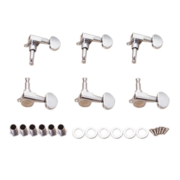 6 stk. Gitar Stemmemaskiner Knapper Gitarstreng Stemmeplugger Stemmemaskiner for Elektrisk eller Akustisk G