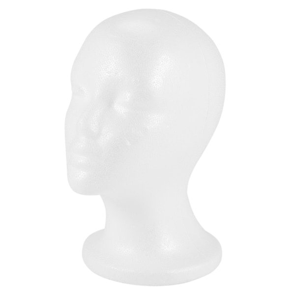 Female Foam Mannequin Head Model Hat Wig Display Stand Rack White