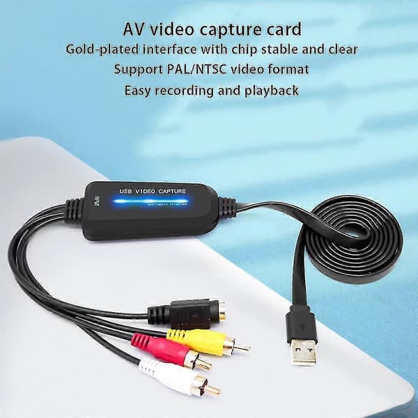 Usb 2.0 Video Capture Card Converter PC Adapter Audio Video Capture Device