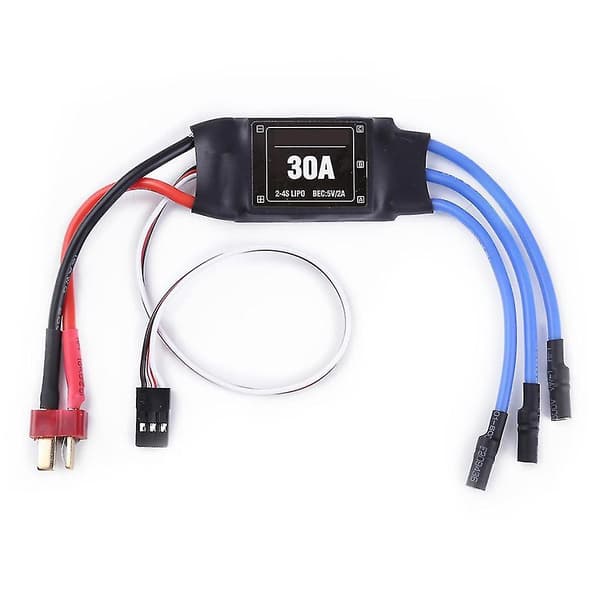 4 stk. 2-4s 30a Rc Børsteløs Esc T Plugg Elektrisk Hastighetskontroller 5v 2a For 2 Til 4s Lipo Batteri Multikopter Quadcopter